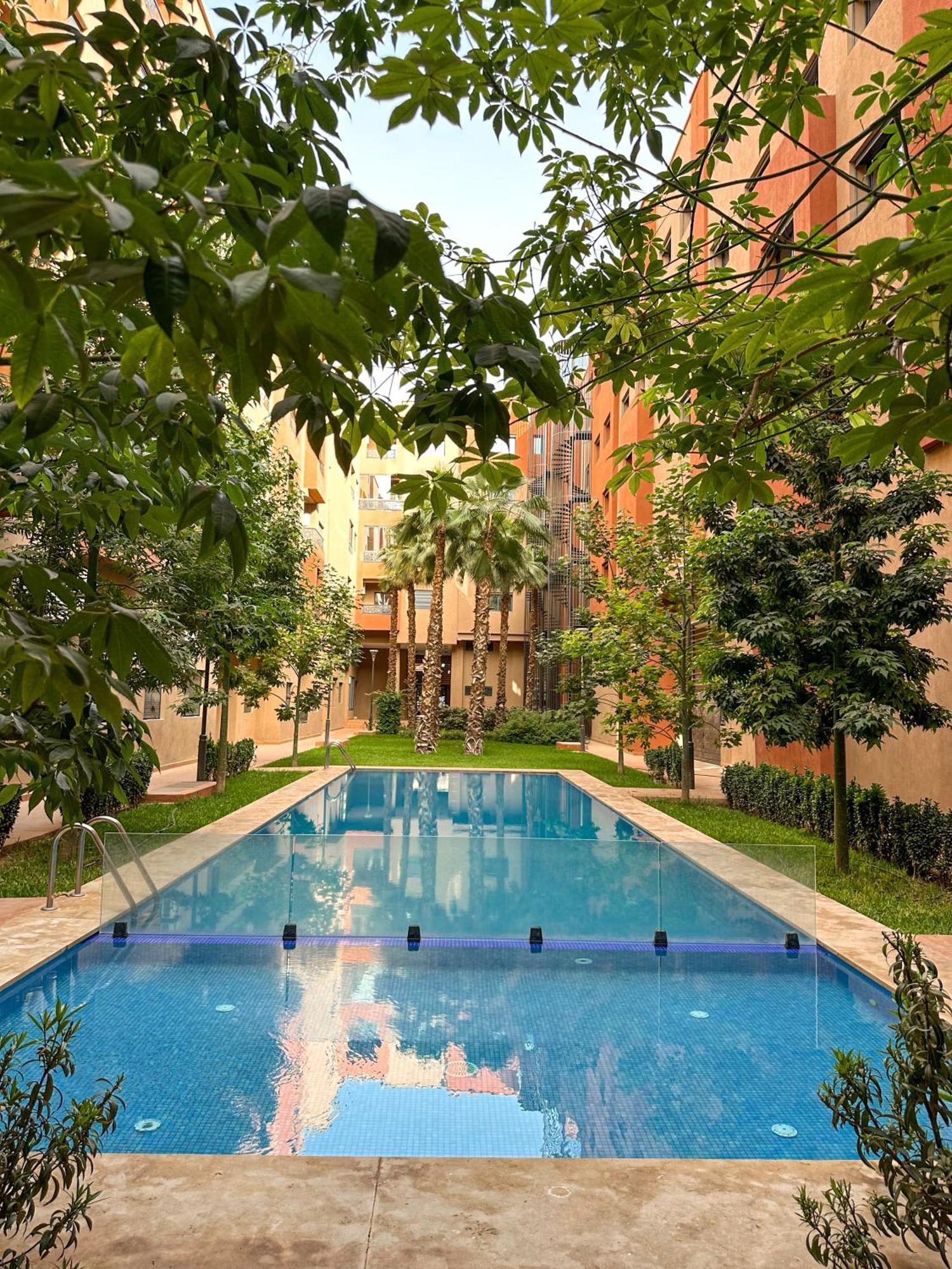 Condo In Marrakech With Pool Marrakesh Eksteriør billede