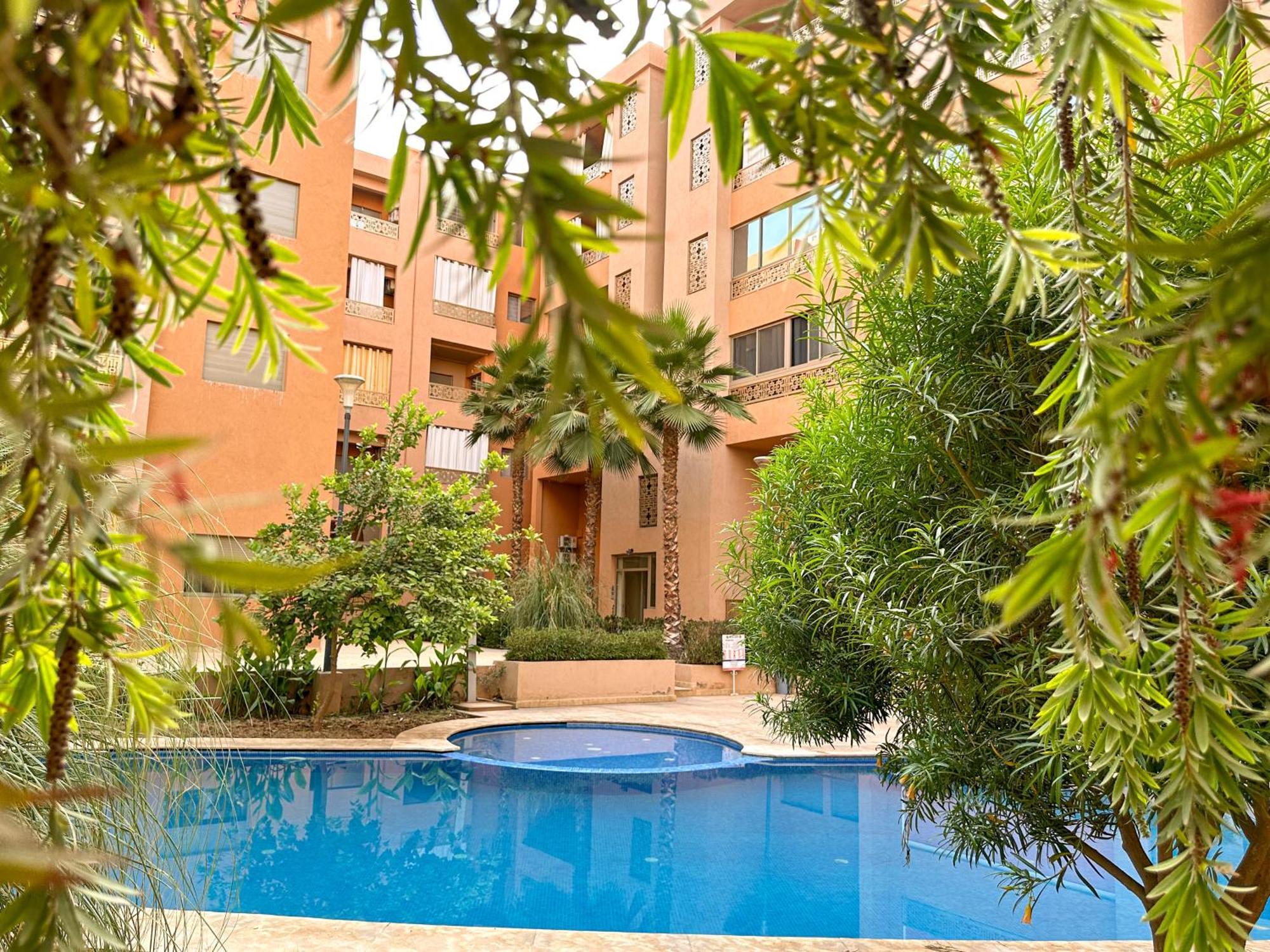 Condo In Marrakech With Pool Marrakesh Eksteriør billede